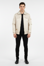 Classic Men's Sherpa Collar Bomber Jacket