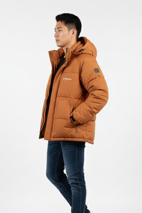 Off-Merch Vibe Retainer Hooded Puffer Jacket