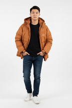 Off-Merch Vibe Retainer Hooded Puffer Jacket