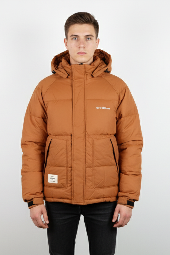 Off-Merch Vibe Retainer Hooded Puffer Jacket