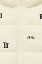 Premium Printed Hooded Puffer Jacket – Winter Warm & Trendy Street Style